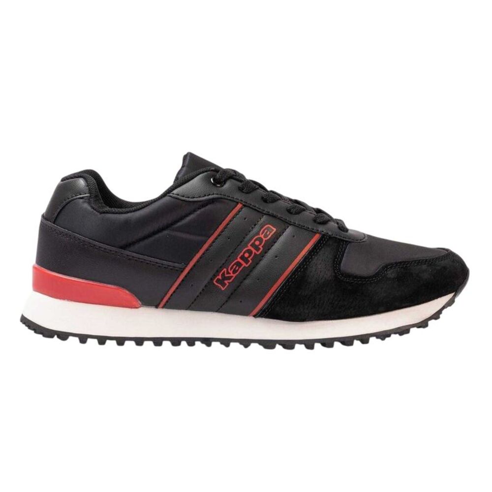 Kappa Mens Sneakers / Black/Red